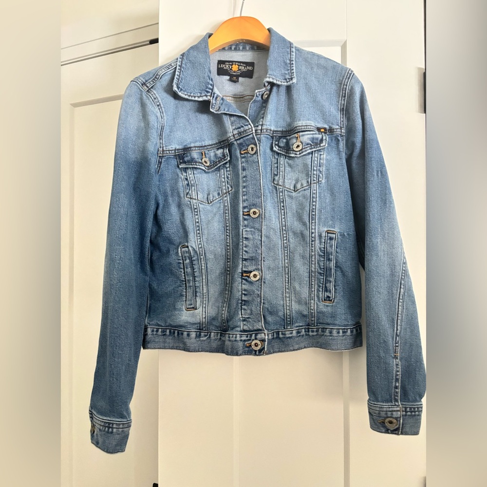 Lucky Brand Light Blue Denim Jacket